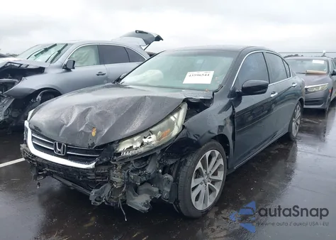2014 Honda Accord Sport from USA, damaged, VIN 1HGCR2F55EA022113